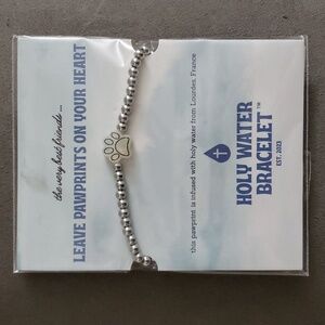 Pawprint Holy Water Bracelet